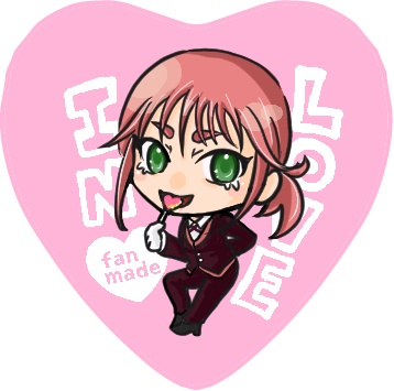 執事ペロキャンキーホルダー