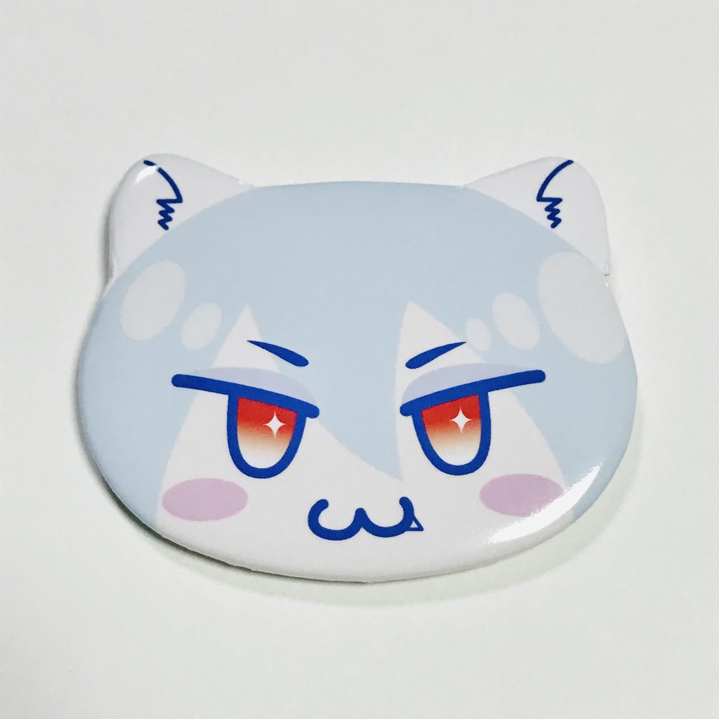 猫ユーリさん缶バッジ