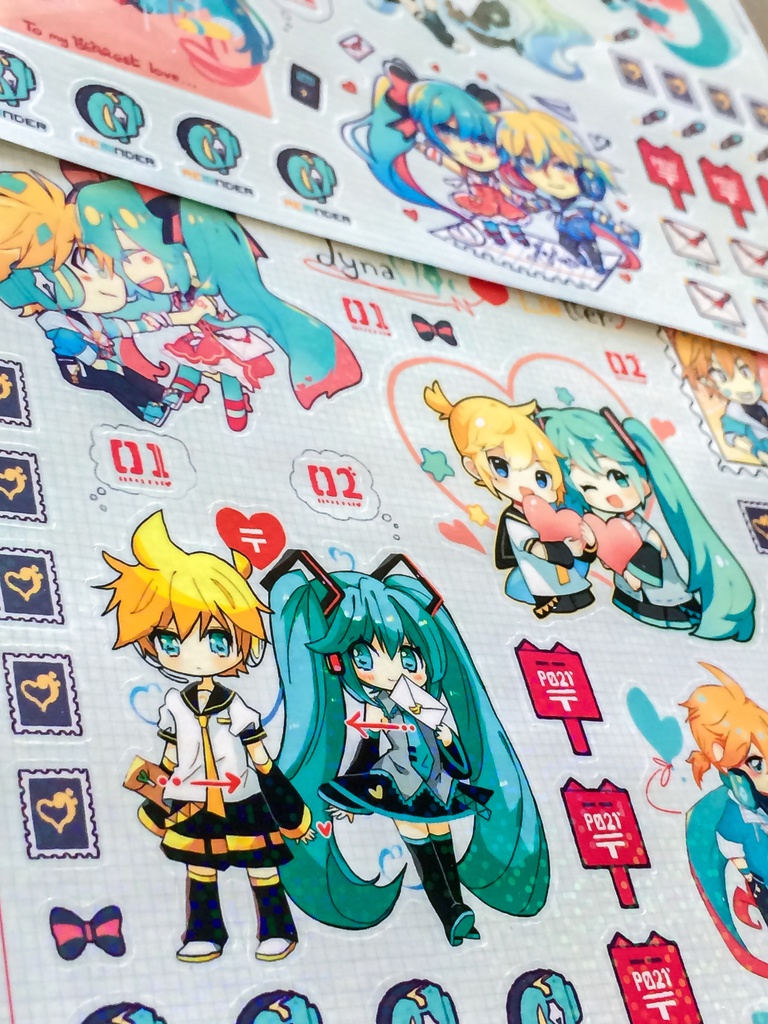 『dynaMic Letter』 英語のレンミクアンソロジー