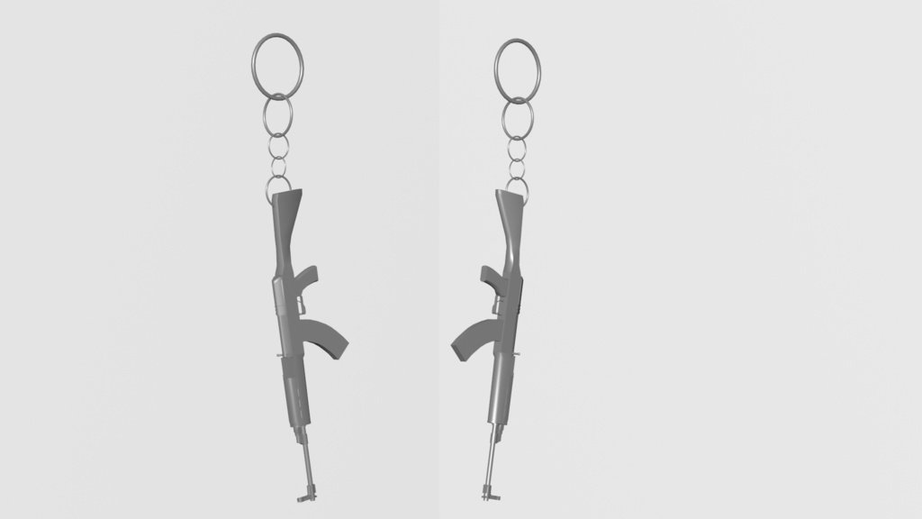 「VRC想定 3Dモデル」ライフルピアス