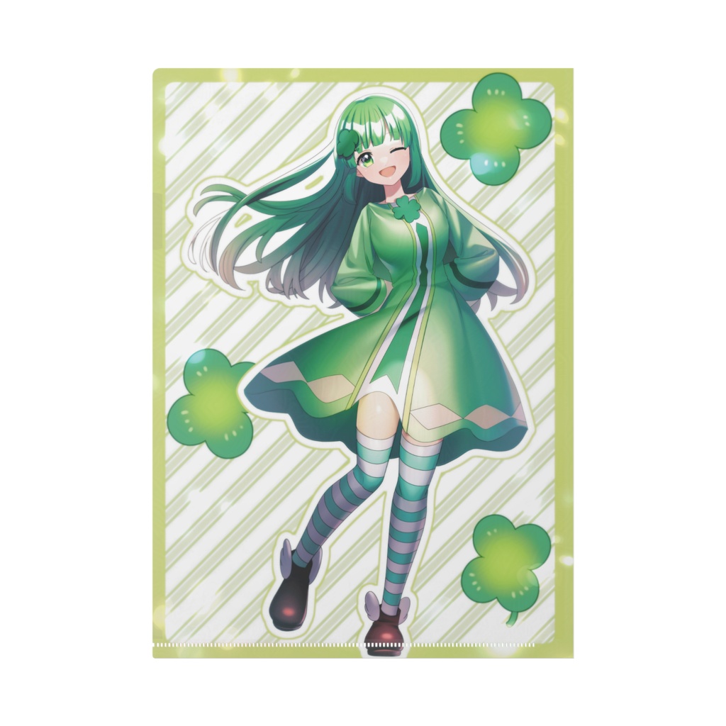 麻生四葉オリジナルクリアファイル