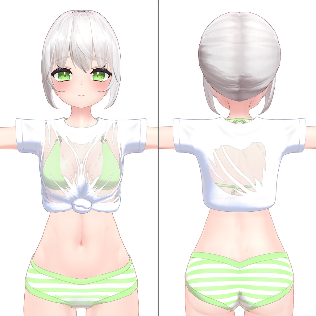 【舞夜用】濡れTシャツ&水着