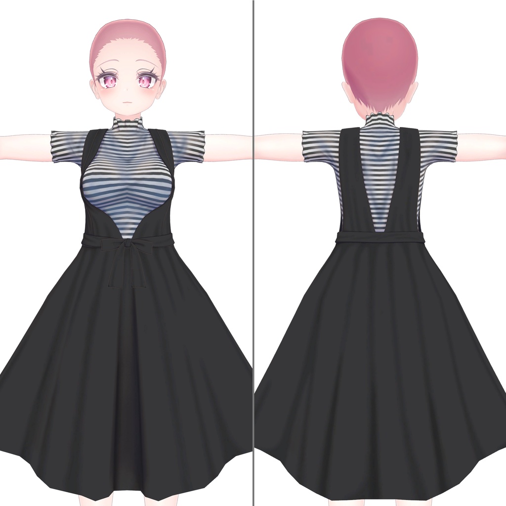 【セレスティア用】リボン付きワンピ【PB】