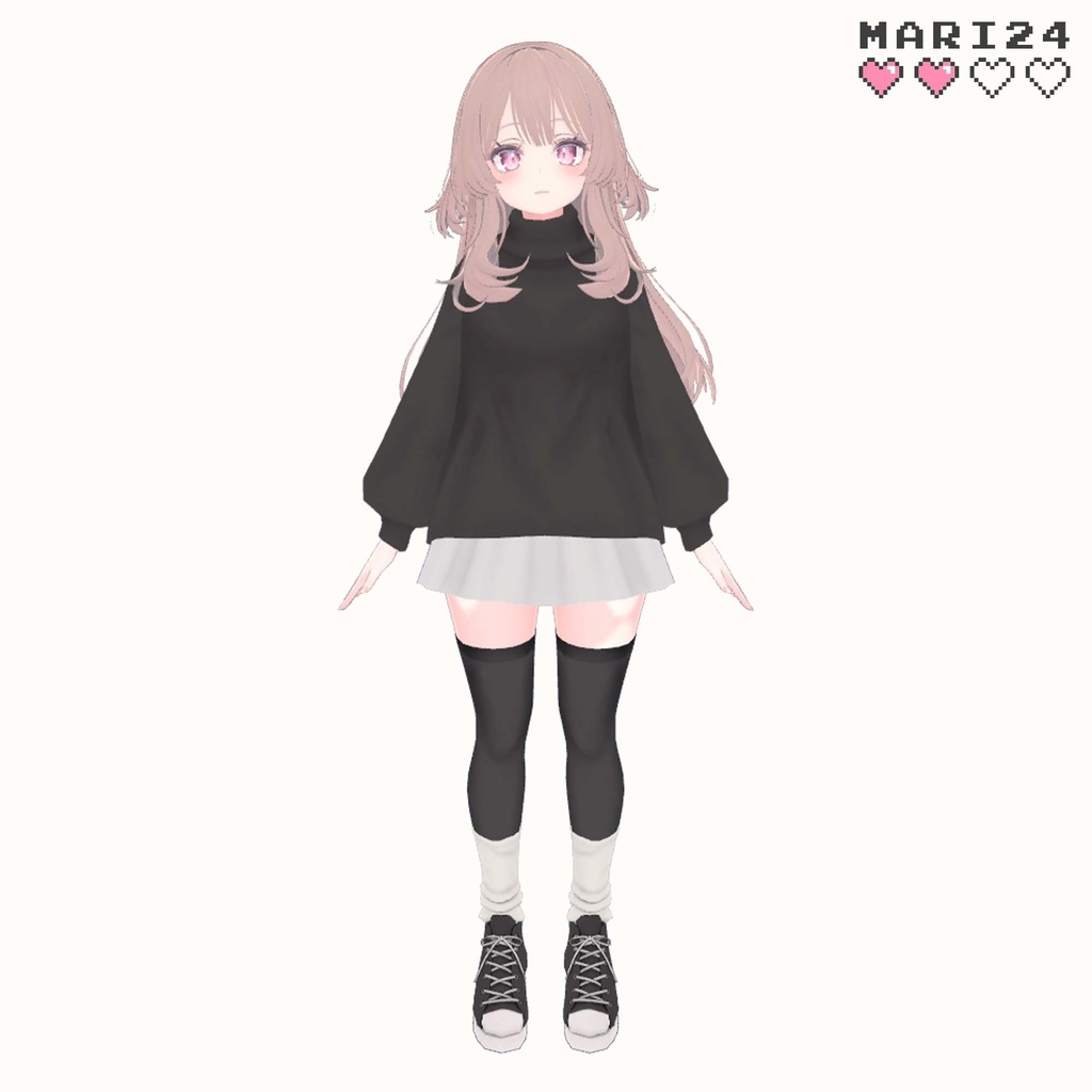 ゆるセーターとルーズソックス【セレスティア用】