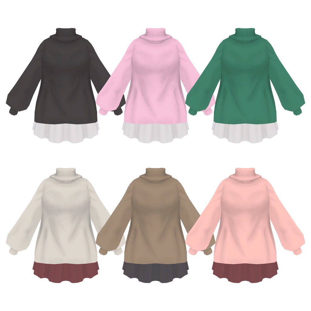 ゆるセーターとルーズソックス【セレスティア用】