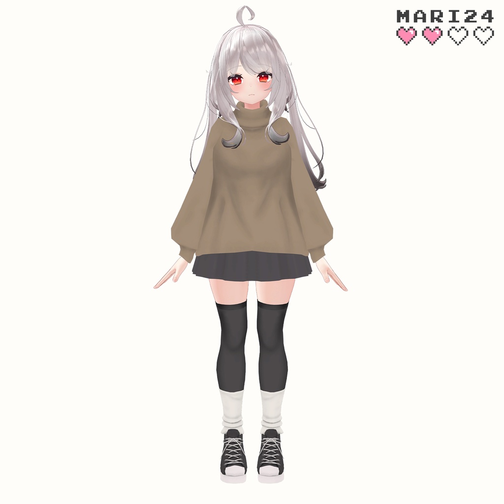 ゆるセーターとルーズソックス【舞夜用】