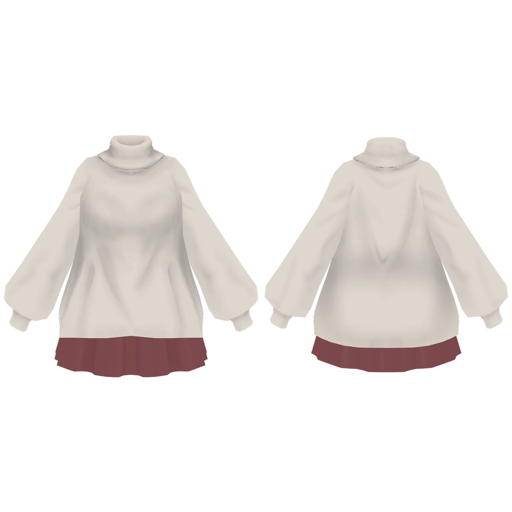 ゆるセーターとルーズソックス【舞夜用】