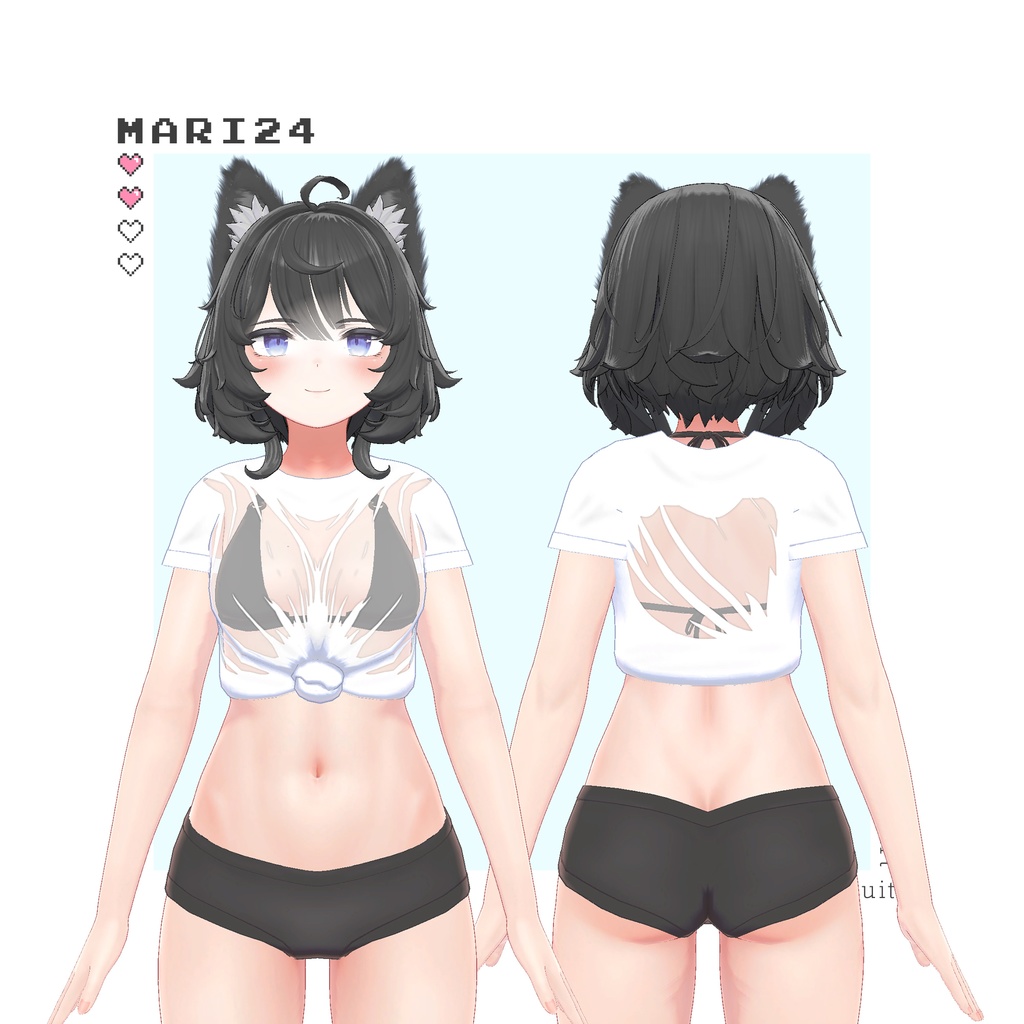 【ヴェール用】濡れTシャツ&水着