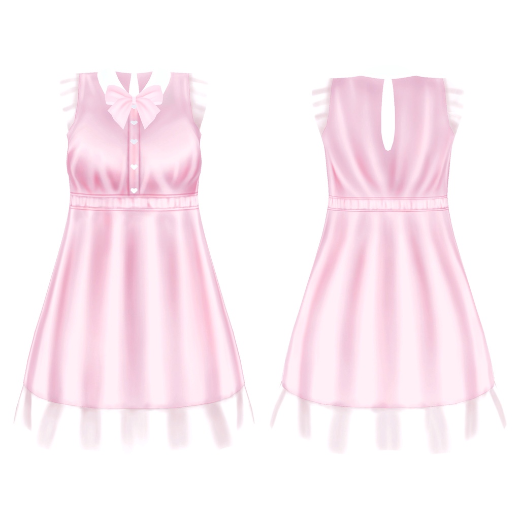 【萌用】フリルミニワンピ