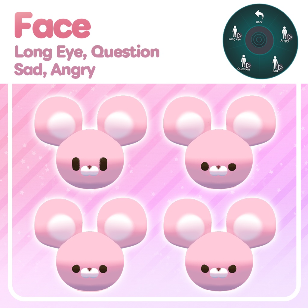 【オリジナル3Dモデル】 カラフルネズミさん! 発売記念セール中!