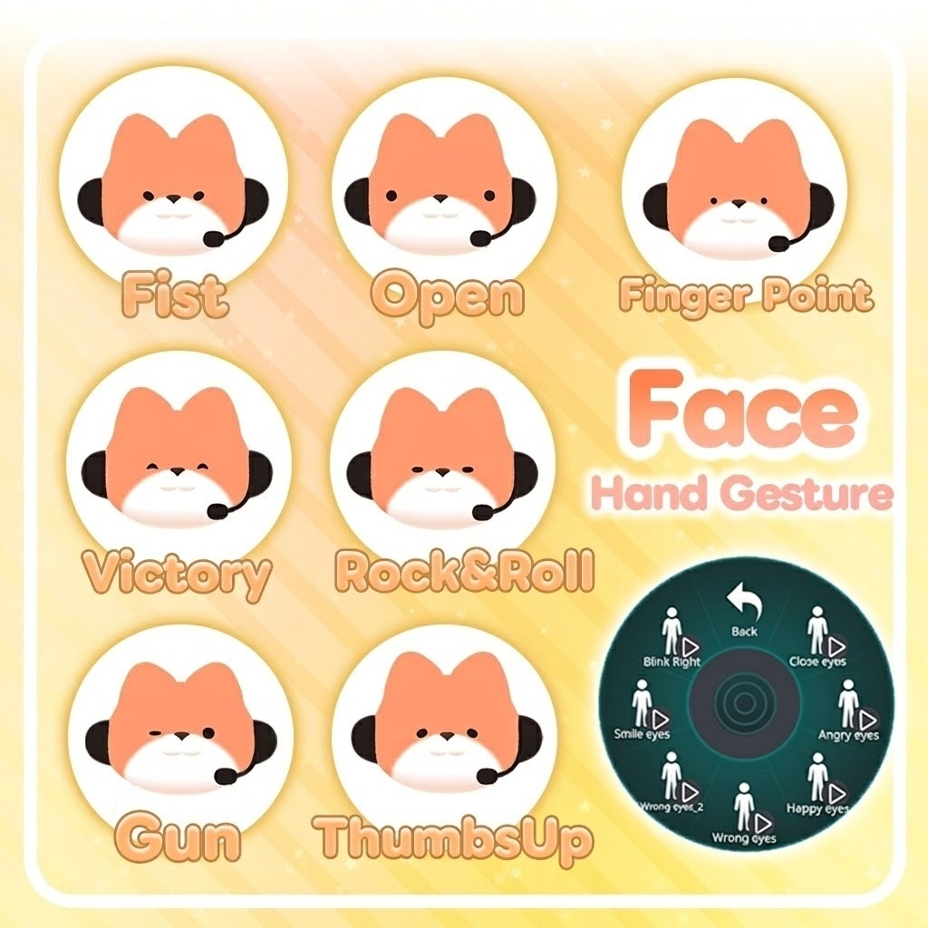 【オリジナル3Dモデル】 ゲーム大好きキツネさん !