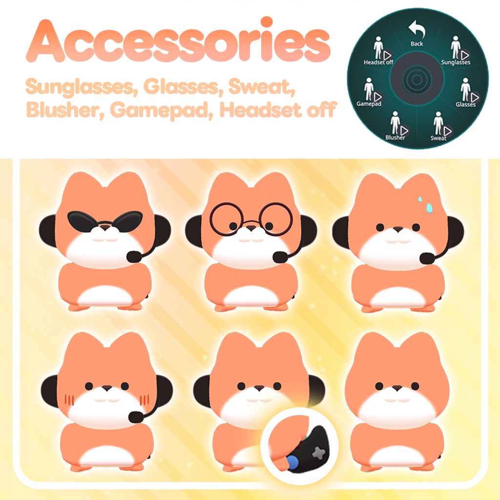 【オリジナル3Dモデル】 ゲーム大好きキツネさん!発売記念セール中!