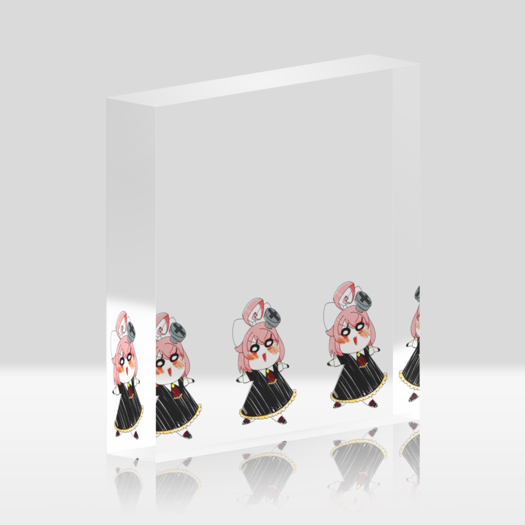 アクリルブロックちびあきらちゃんver