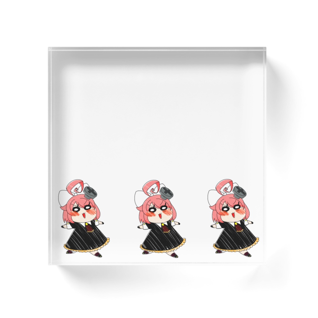 アクリルブロックちびあきらちゃんver