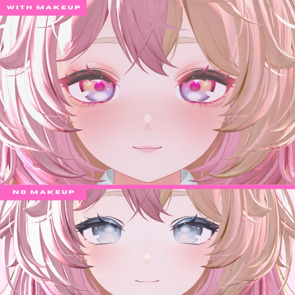 【Shinano / しなの】 Cutesy Makeup + Eye