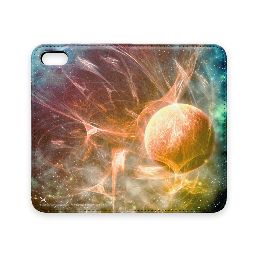 Transcendence [high Performance] 手帳型iPhoneケース ベルトなし