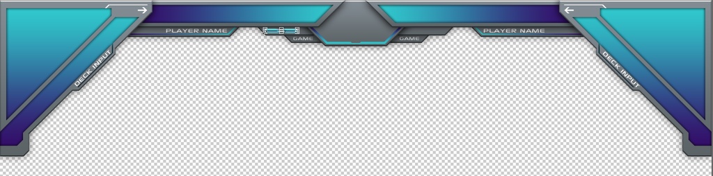 【Zealot】カードゲーム用対戦動画素材・リモート対戦用配信画面デザイン/オーバーレイ