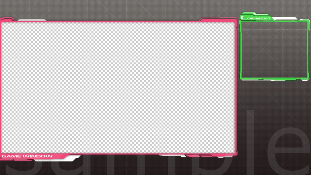 【無料】さいののめ商店 配信者・Vtuber向け 配信画面デザイン/オーバーレイ セット