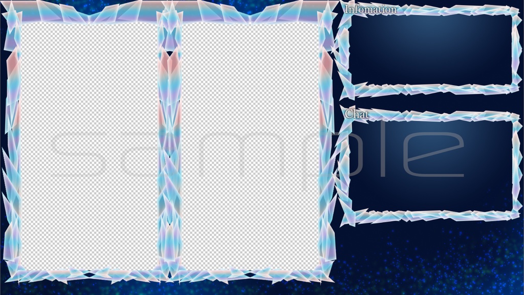 【無料】カードゲーム用対戦動画素材・リモート対戦用配信画面デザイン/オーバーレイ