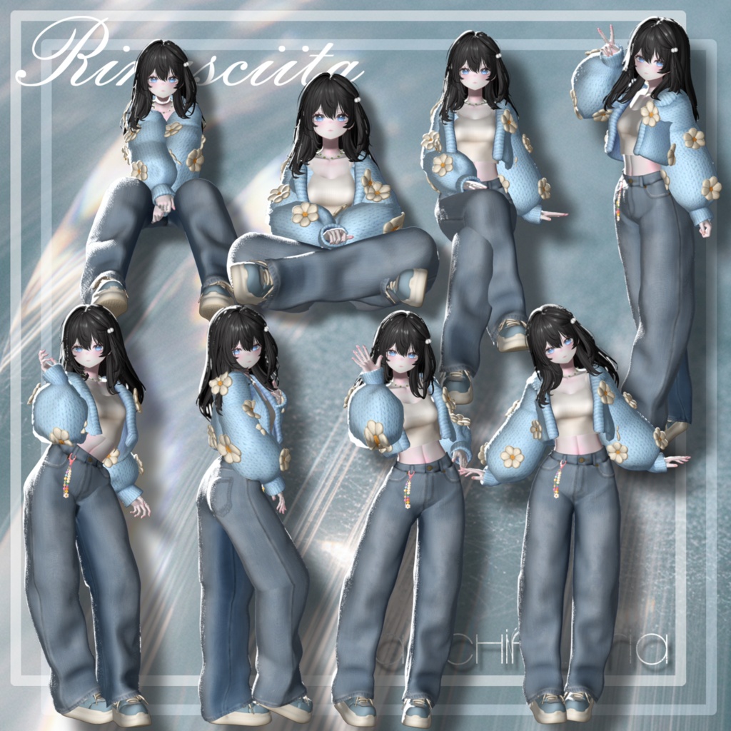 AochiFloria's Pose set1