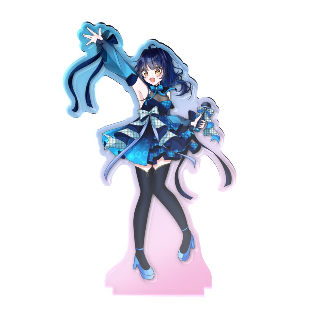 雪月らい5周年記念新衣装アクスタ