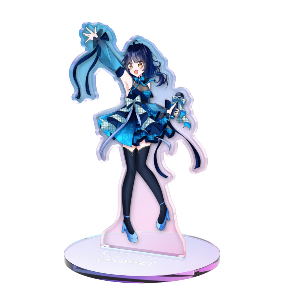 雪月らい5周年記念新衣装アクスタ