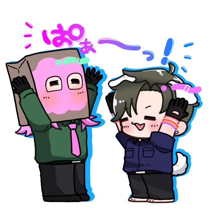 アクリルキーホルダー(安保さぶ郎&後藤れむ)