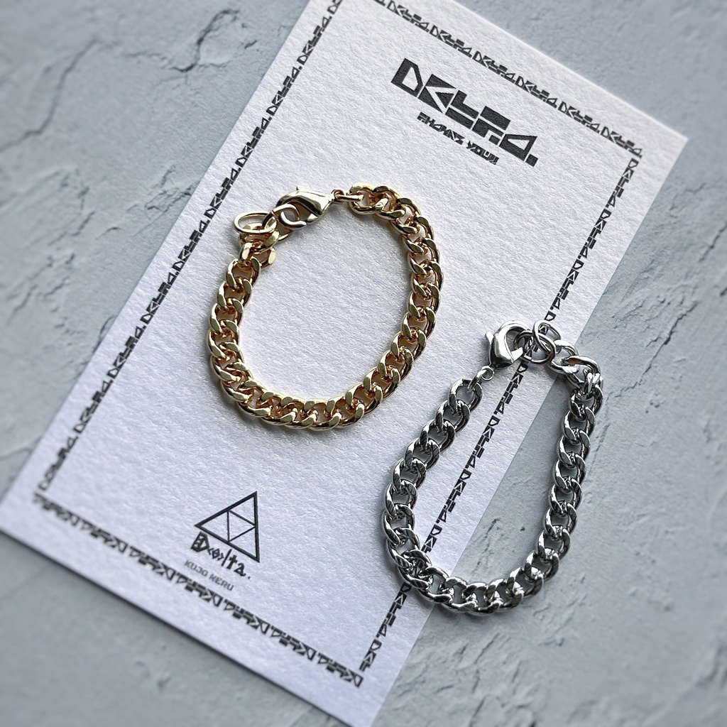 【10〜12cmぬい用】シンプル太ネックレス