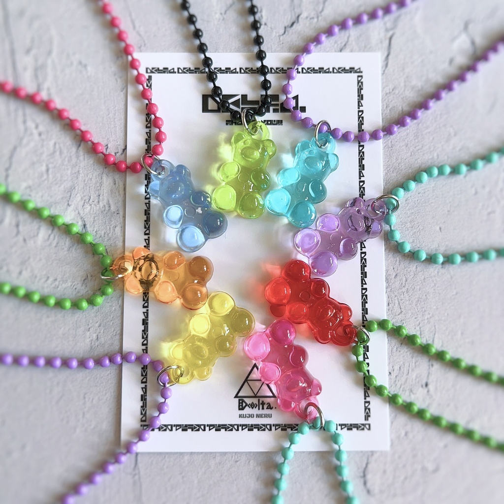 再販+色追加!!【ぬい用】🍭カラフルグミガチャ!🍭