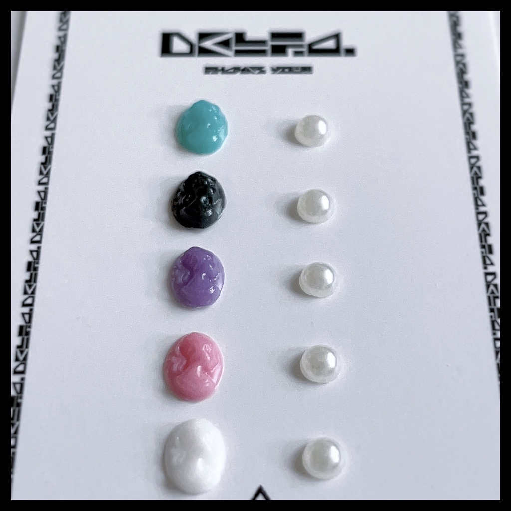 【ぬい用】💎cameo pierce/5color