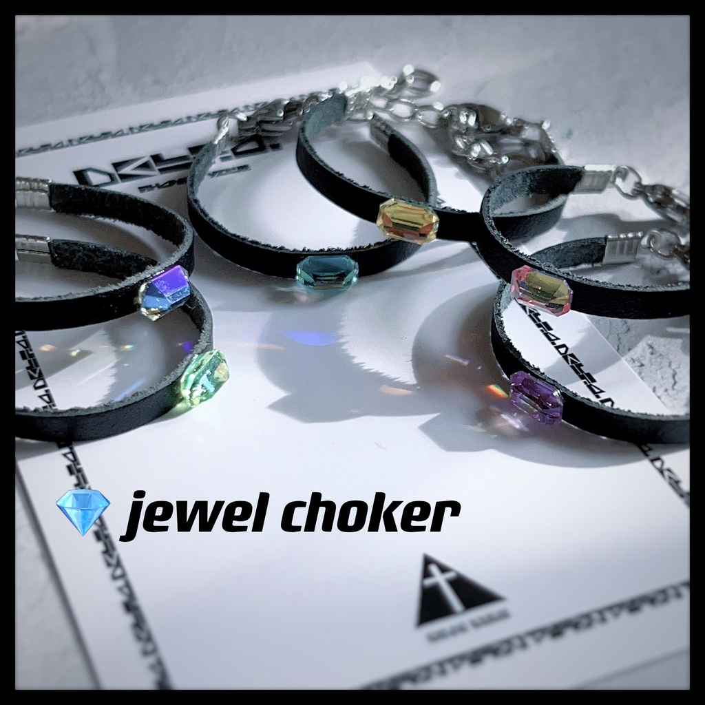 再販【ぬい用】💎jewel choker💎