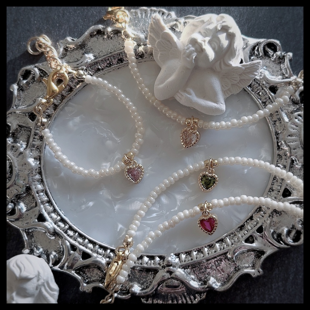 【10~12cmぬい用】🖤HAPPY VALENTINE CHOKER🖤【送料無料】