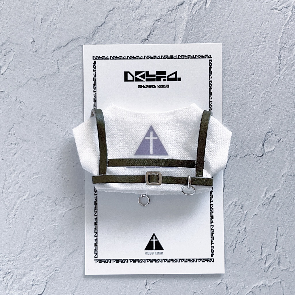 【再販4/18 22時〜】†ハ〜ネス†moss green【10-12cmぬい用】