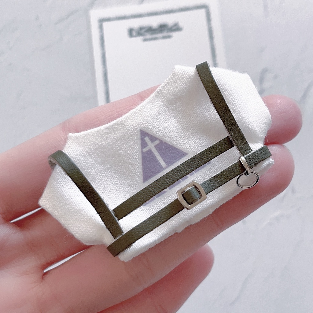 【再販4/18 22時〜】†ハ〜ネス†moss green【10-12cmぬい用】