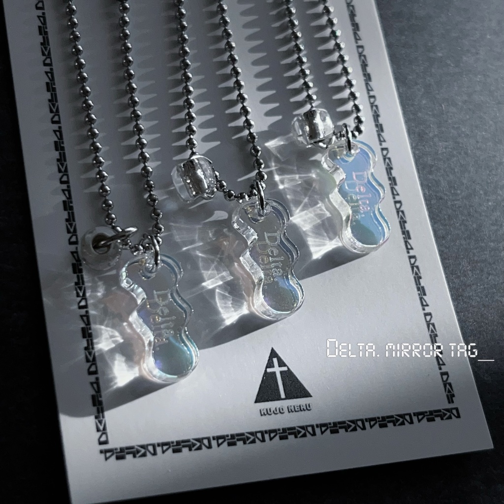 【ぬい用】✡️Delta.tag necklace✡️