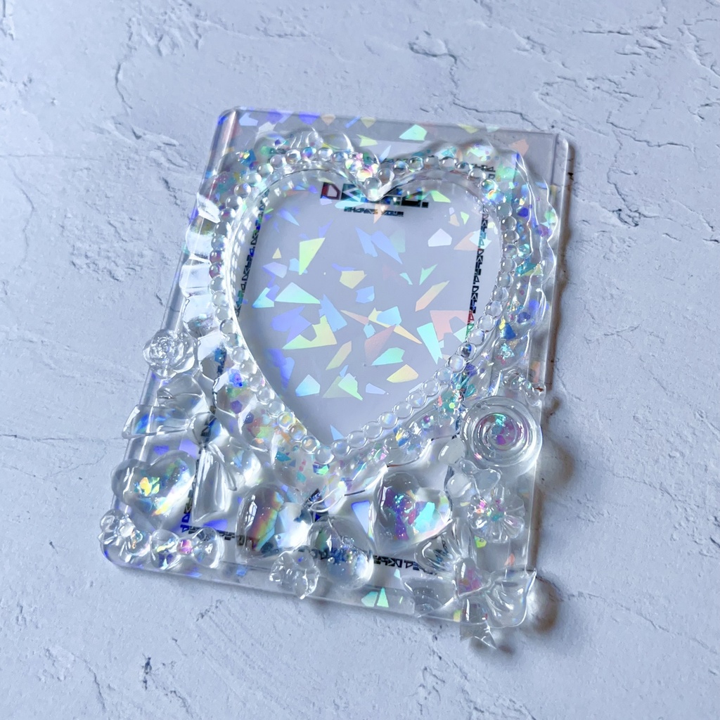 【再々…販】✡️クリスタルデコ硬質ケース/プリズム✡️【B8サイズ】