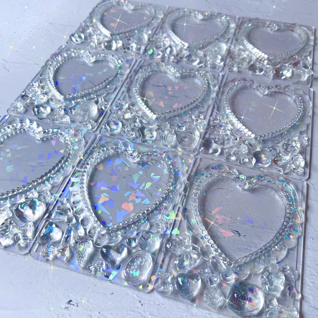 【再々…販】✡️クリスタルデコ硬質ケース/プリズム✡️【B8サイズ】