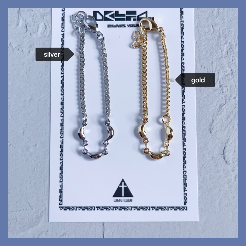 【6/11ラスト再販】✡️うにゃうにゃネックレス✡️【10-13cmぬい用】