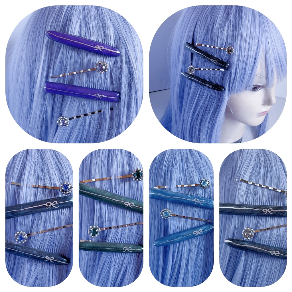 【5/24 21時〜】【忍たまイメージアクセサリー】ヘアピンSET🥷🥚