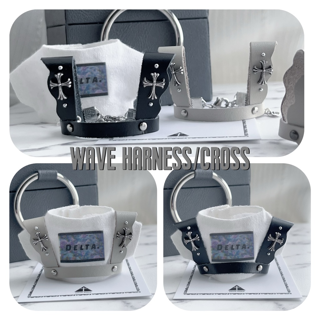 【持ち帰り分 8/30 22時〜】wave harness✞ ໒꒱ cross