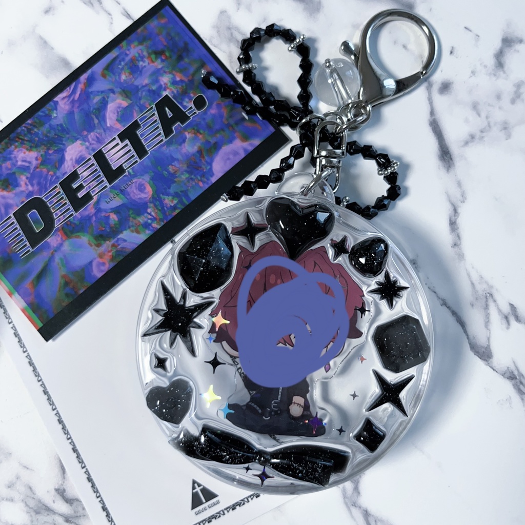 【持ち帰り分 8/31 18時〜】☪️デコキーホルダー/ジュエル☪️【缶バッジやミニアクスタに】