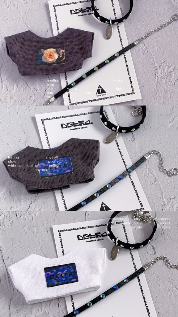 【 1/16 22時〜 ※一部在庫なし】💟超!Delta.セット /3種💟