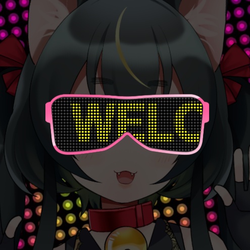 [VTuber Assets] Animated LED-glasses for VTS