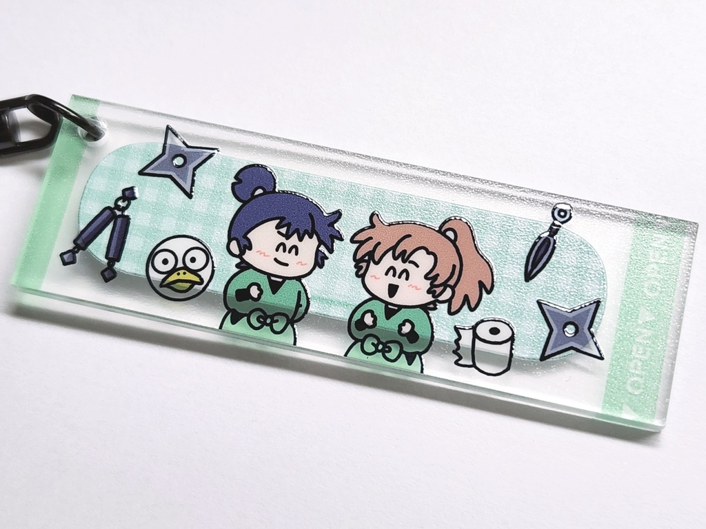 ばんそうこう風アクキー