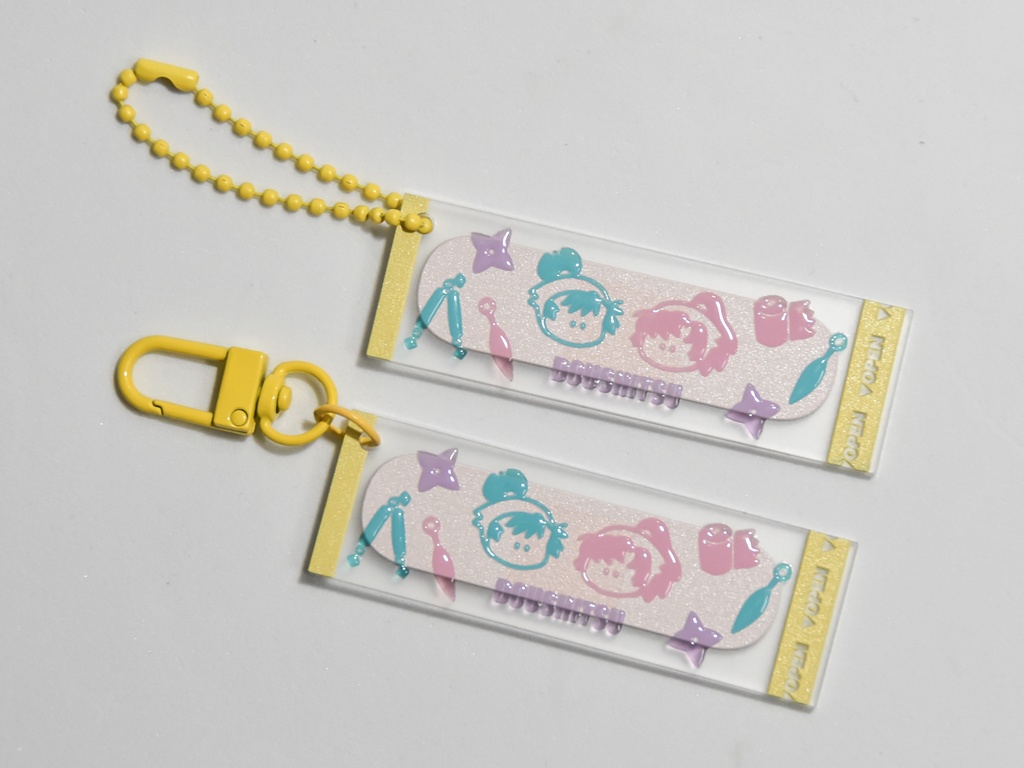 ばんそうこう風アクキー②