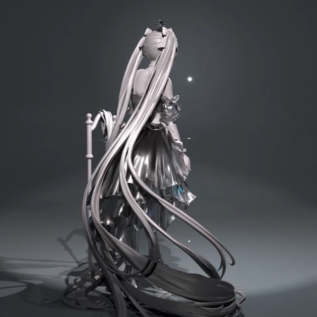 1/7 シンデレラ 勝利の女神:NIKKE 未塗装、未組立ガレージキット