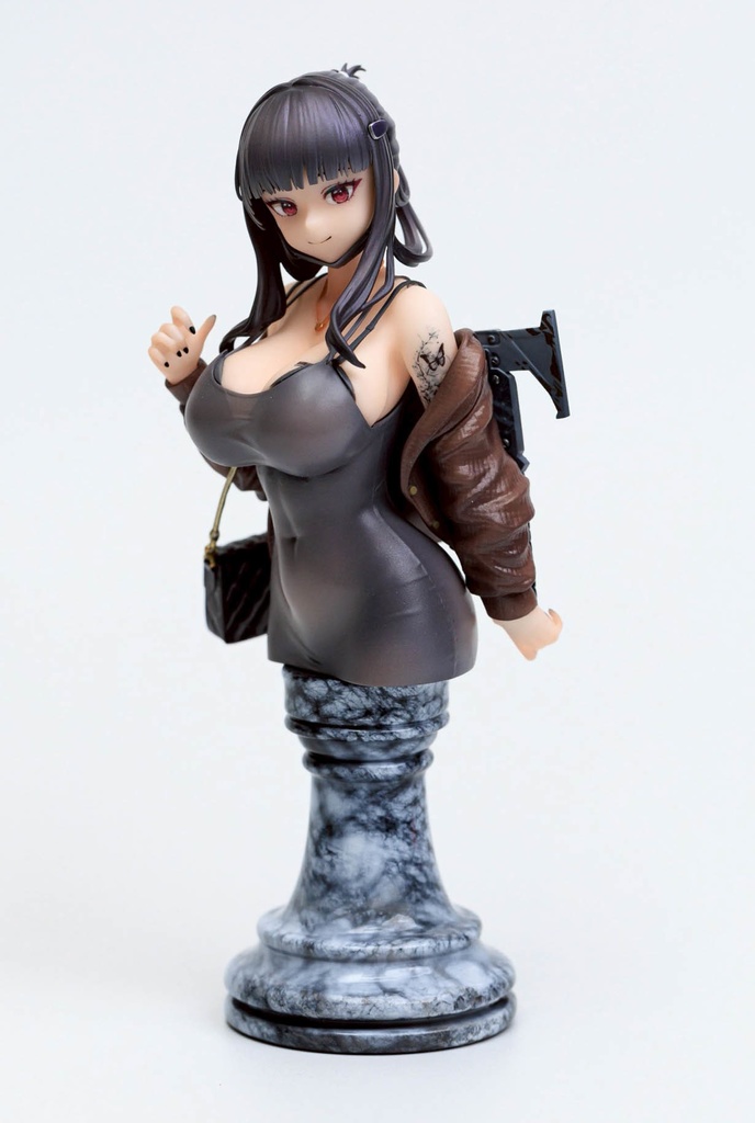 D:キラーワイフ 胸像 勝利の女神:NIKKE 未塗装、未組立ガレージキット