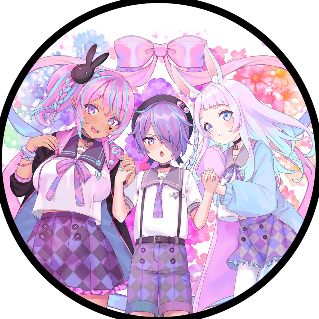 えむこゆさき76mm缶バッジ