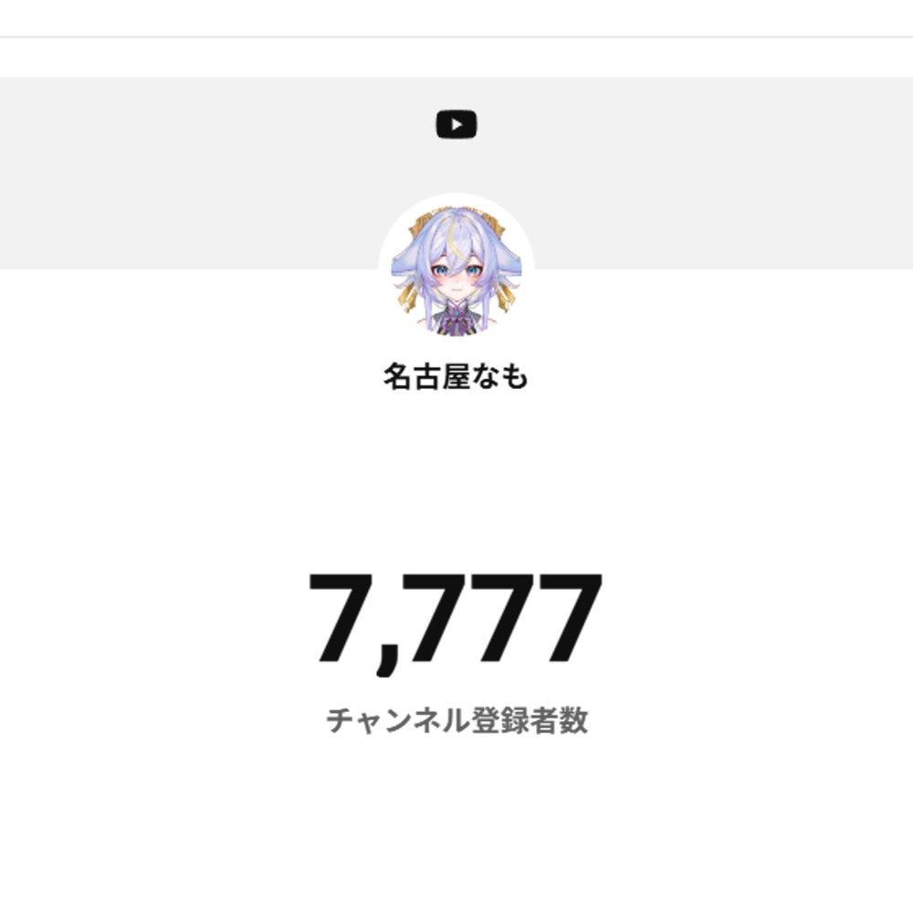 チャンネル登録7,777人記念グッズ2026年6月