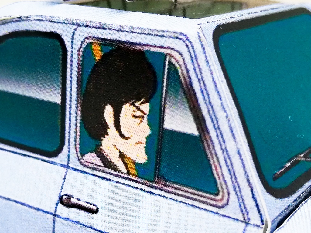 【ペーパークラフトキット】ルパン三世(TV第1シリーズ) ルパンのフィアット500